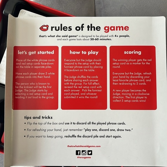 “TWSS game- that’s what she said-card game” - Picture 4 of 7